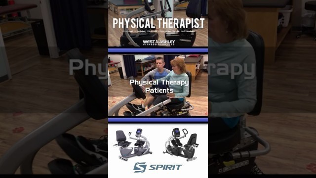 'CRS800 S Recumbent Stepper &  Physical Therapy'