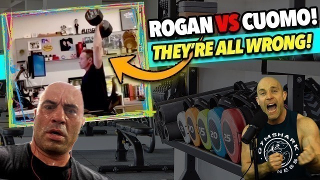 'Chris Cuomo Lifts A 100lb DUMBBELL Like It\'s Nothing?! Joe Rogan Involved!? MY RANT!'