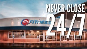 'PHÒNG GYM KHÔNG BAO GIỜ ĐÓNG CỬA TẠI MỸ | 24 HOUR FITNESS'