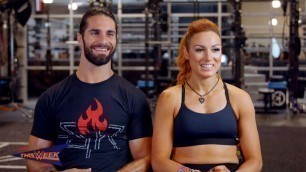 'Seth Rollins and Becky Lynch are featured in “Muscle & Fitness”'