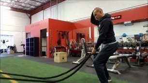 'How to perform battle ropes correctly'