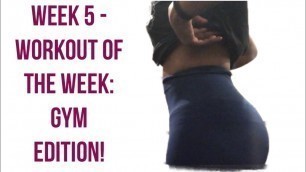 'Workouts for women at the gym - Week 5 workout | 3 exercises for the leg machine at Planet Fitness'