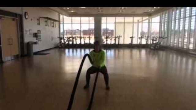 'Battle Ropes Demo'