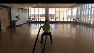 'Battle Ropes Demo'