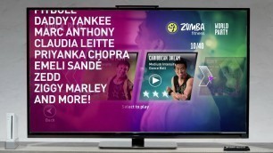 'Zumba World Party video con carátula en Español'