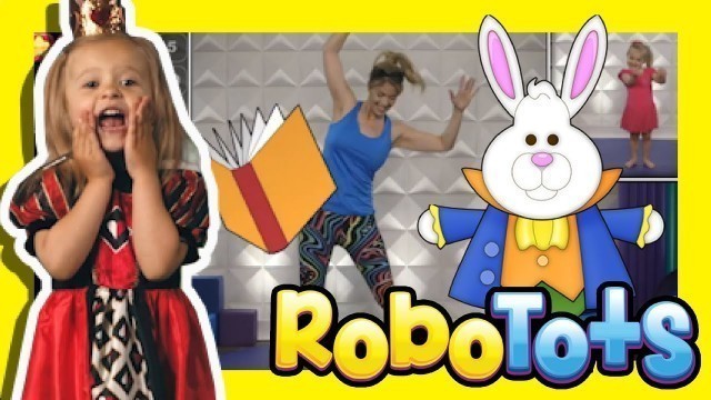 'KIDS Exercise Video Workout - ALICE in Wonderland RoboTots'