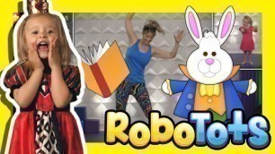 'KIDS Exercise Video Workout - ALICE in Wonderland RoboTots'