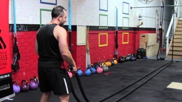 'FTI: Battling Ropes Velocity Training – How it Benefits Power, Aerobic and Anaerobic Endurance'