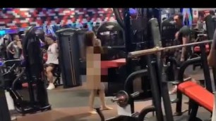 'Viral Video// WOMAN STRIPS NAKED at TAIWAN GYM AFTER PET CAT REFUSED ENTRY'