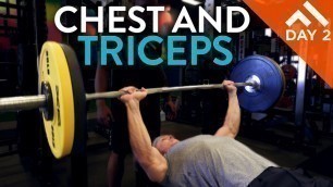 'CHEST AND TRICEPS | WEEK IN THE SWOLE PROGRAM DAY 2'