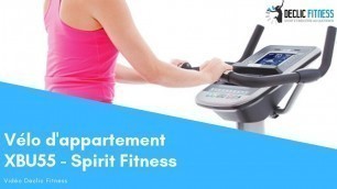 'Velo appartement Spirit Fitness XBU55 - Declic Fitness'