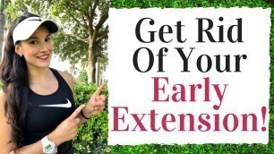 'Fix Your Early Extension - Golf Fitness Tips'
