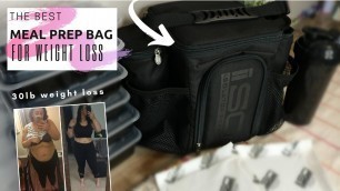 'BEST MEAL PREP BAG FOR WEIGHT LOSS | Isolator fitness review!'