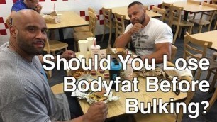 'Should You Lose Bodyfat Before Bulking? | Tiger Fitness'