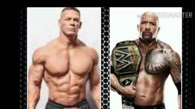 'John Cena OR The Rock(body muscle )'