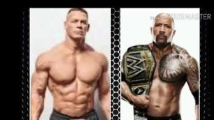 'John Cena OR The Rock(body muscle )'