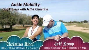 'Golf Fitness with Jeff & Christina: Ankle Mobility'