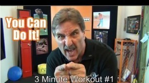 'Golf Fitness - Got 3 Minutes? GolfGym 3 Minute PowerSwing Trainer Workout #1'