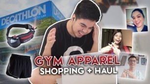 'FITNESS SHOPPING HAUL + REACTING TO MY SUBSCRIBERS | #RedVlogs'