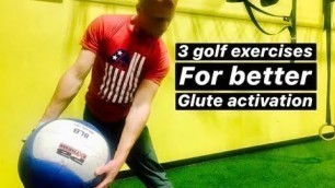 '3 Exercises For Better Glute Loading in The Golf Swing'
