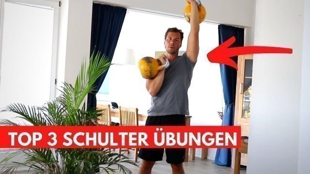 'TOP 3 KETTLEBELL SCHULTER ÜBUNGEN (MIT PDF)'