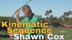'Kinematic Sequence Golf Tip and Golf Fitness Workout using Orange Whip'