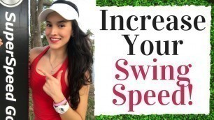 'Increase Your SWING SPEED with this GOLF FITNESS workout - Golf Fitness Tips'