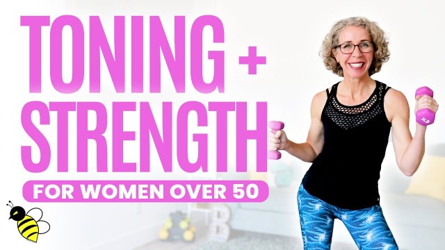 'TONING + STRENGTH Workout for Women over 50 ⚡️ Pahla B Fitness'