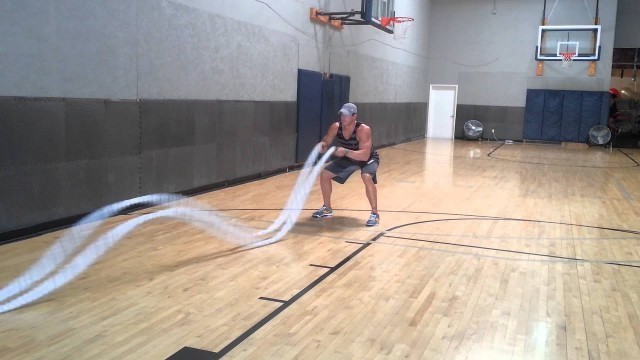 'Double Wave ropes Jeremy Scott Fitness, Scottsdale AZ'