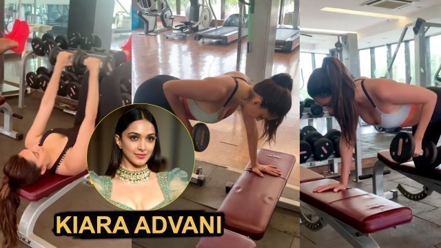 'Kiara Advani Gym Workout Video | Kiara Advani Latest Workout | Filmyfocus.com'