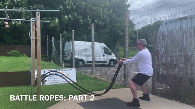 'How To Use Battle Ropes: Part 2 - By Old Boys Training 2020'