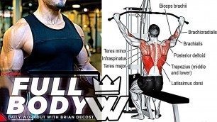 'Full BODY WORKOUT for Strength and Mass'