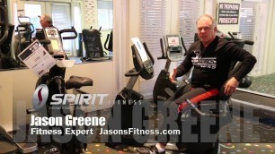 'Spirit CR800 Recumbent Bike review on One-On-One with Jason\'s Fitness'