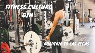 'ROADTRIP TO VEGAS // FITNESS CULTURE GYM + TRYING 3D ENERGY'