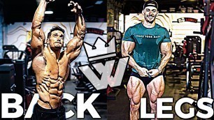 'Ultimate BACK & LEGS Workout | 16 Exercises for Muscle MASS'