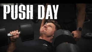'PUSH DAY || Chest, Shoulders & Triceps'