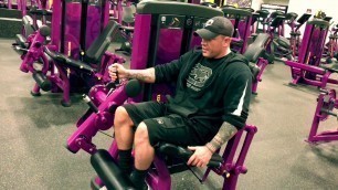 'Planet Fitness - How To Use Leg Extension Machine'