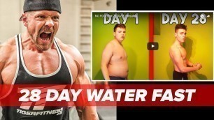 'SHOCKING! No Food For 28 Days Reaction | Tiger Fitness'