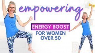 'LOW IMPACT Cardio + Dynamic WEIGHTS Workout for Women over 50 ⚡️ Pahla B Fitness'