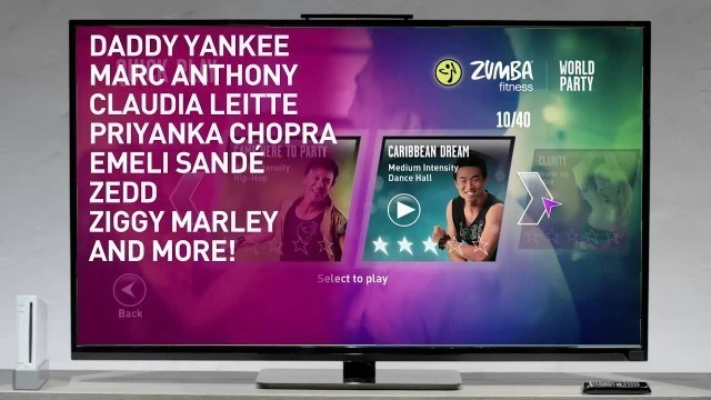 'Zumba Fitness World Party trailer'