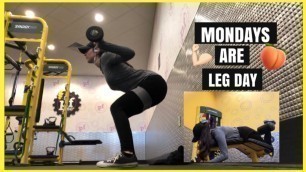 'MONDAYS ARE LEG DAY | PLANET FITNESS'