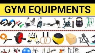 'Gym equipment name and pictures | gym exercise machine | Body | exercise | machine |gym | Gymnastics'