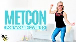 '25 Minute KNEE-FRIENDLY Bodyweight METCON Workout for Women over 50 ⚡️ Pahla B Fitness'