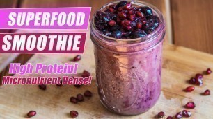 'High Protein Superfood Smoothie | Tiger Fitness'