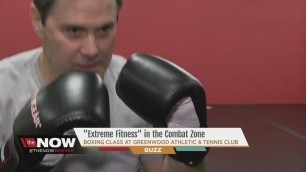 'Lionel Bienvenu takes the Knockout Training class at the Combat Zone for an \"Extreme Fitness\" segmen'