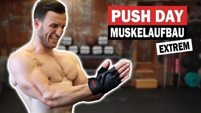 '20 Minuten PUSH DAY für Zuhause ohne Geräte! | Brust, Schulter, Trizeps - Sascha Huber'