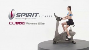 'Spirit Fitness CU800 - Vélo d\'appartement - Tool Fitness'
