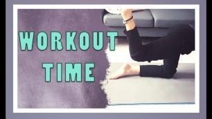 '♥ Zunehmen Challenge Tag #7 | Workout | Ganzkörperworkout | Brust |  Po |  Rücken  ♥'