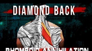 'Diamond Back Annihilation | Rhomboid Exercises Finisher for ANY Back Workout! | Tiger Fitness'