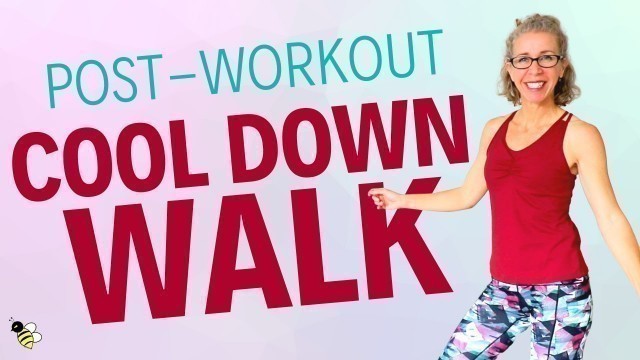 'Post Workout Cool Down WALK with Gentle STRETCHING | Pahla B\'s Fit Tips'